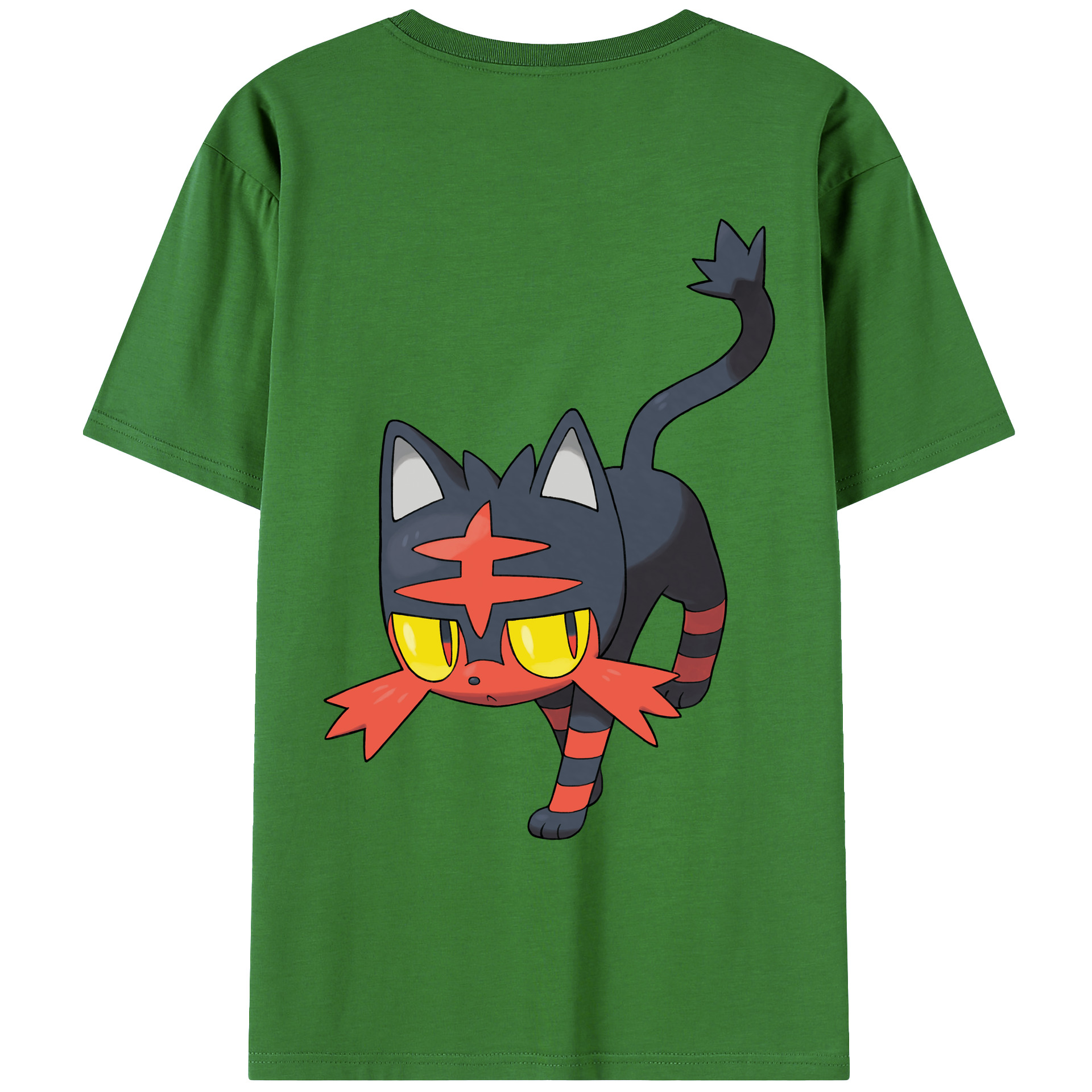 （画像用） ポケットモンスター Pokémon レディース半袖Tシャツ(バックプリント)